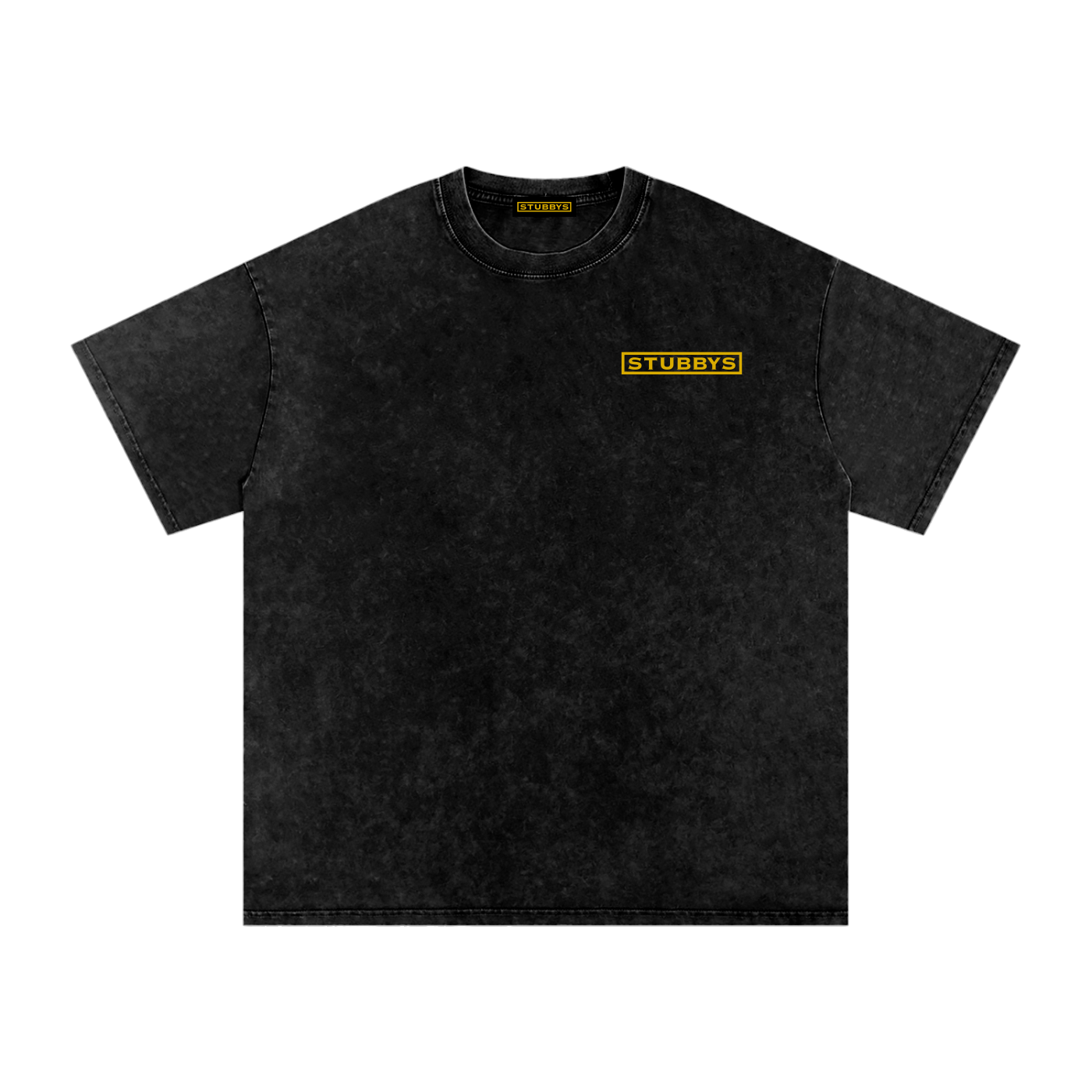 FRIES LOGO SNOW WASHED TEE