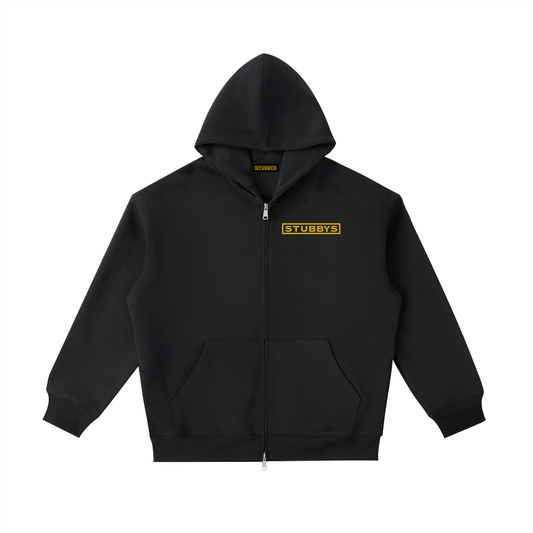 ESSENTIAL HEAVYWEIGHT ZIP UP HOODIE
